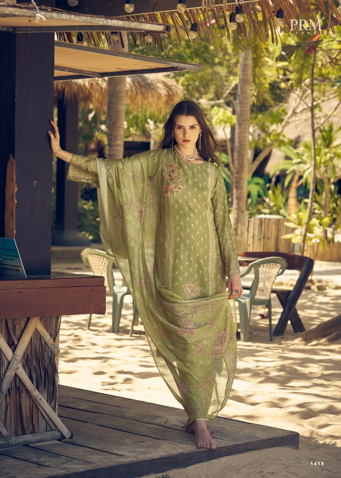 Prm Trendz Mehreen Pure Musline Silk Wholesale Fancy Salwar Suit Catalog — Wholesale Salwar Suits, MPA wholesale from Surat — view 8